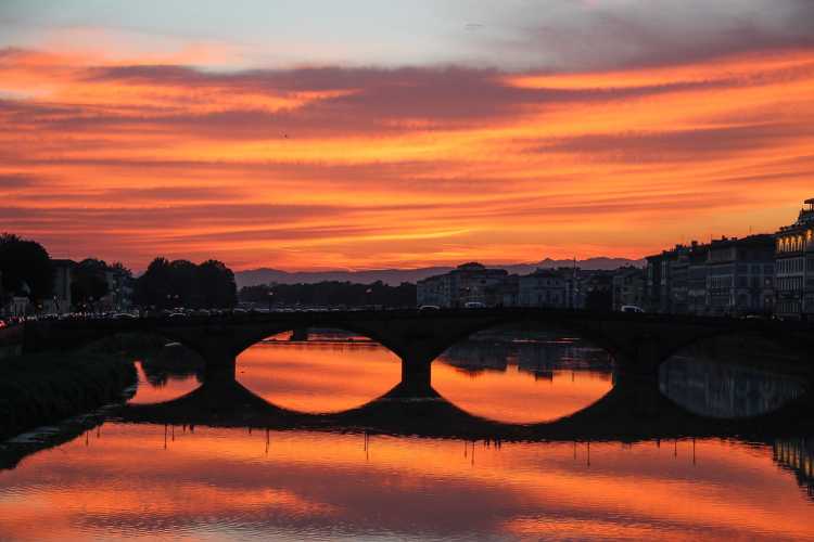 Florence River Sunset