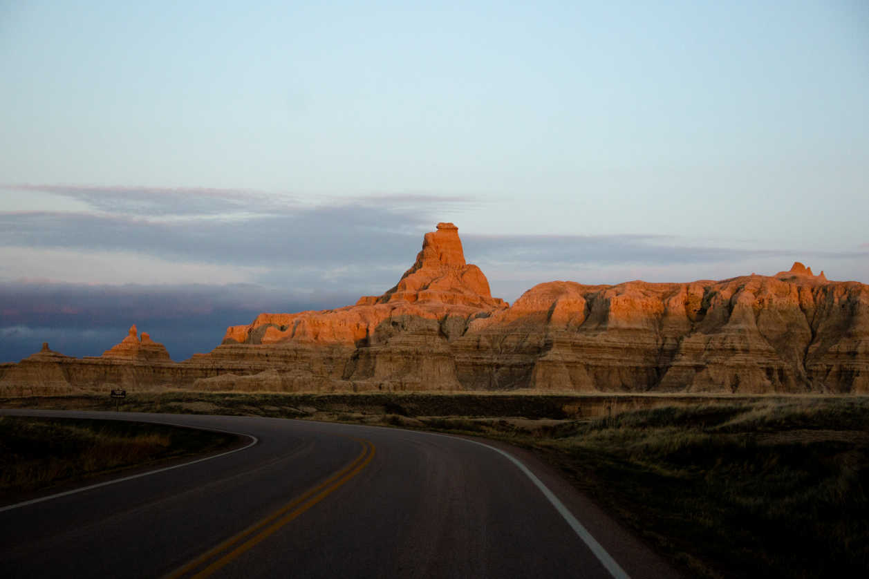 Badlands Sunset