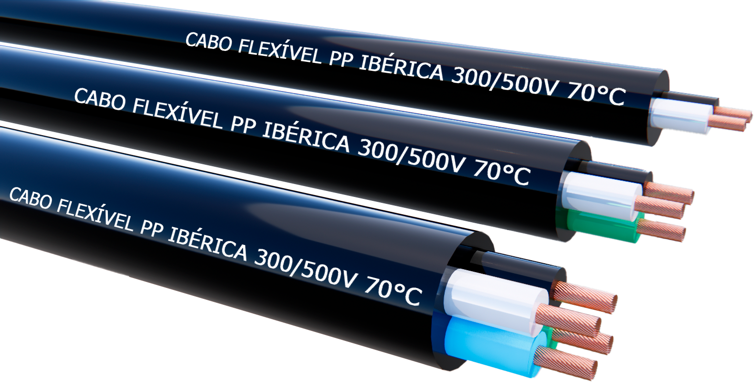 Cabo Flexível PP Ibérica 300/500V