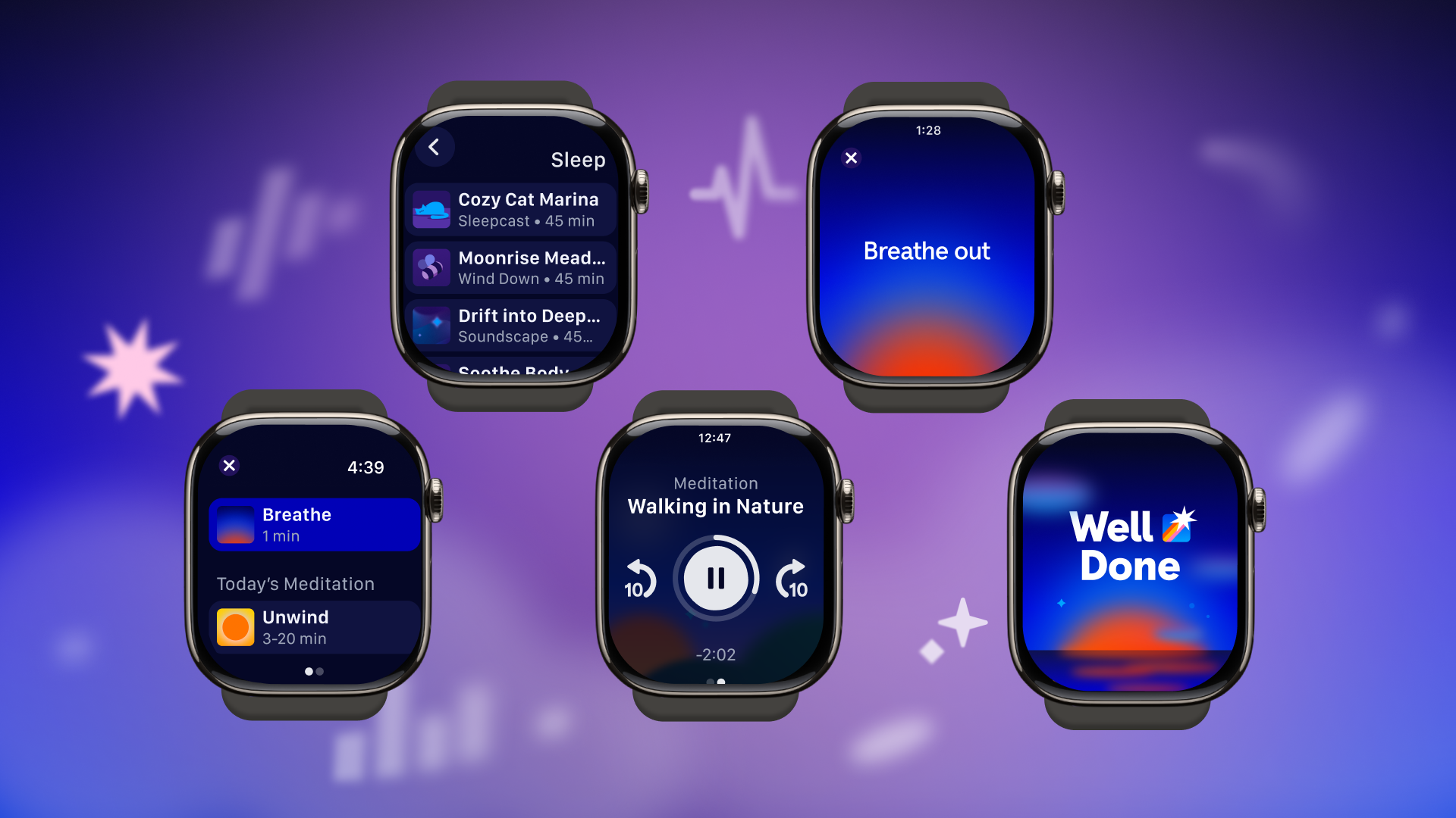 HeadspaceAppleWatch Screens1