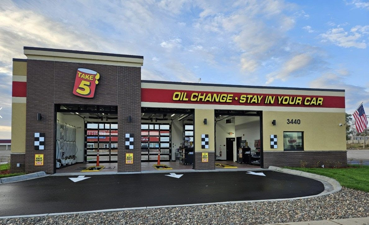 Take 5 Oil Change Opens First St. Cloud, MN Location, Bringing 10