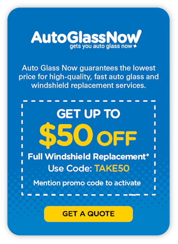 Get up to $50 off full replacement - Auto Glass Now