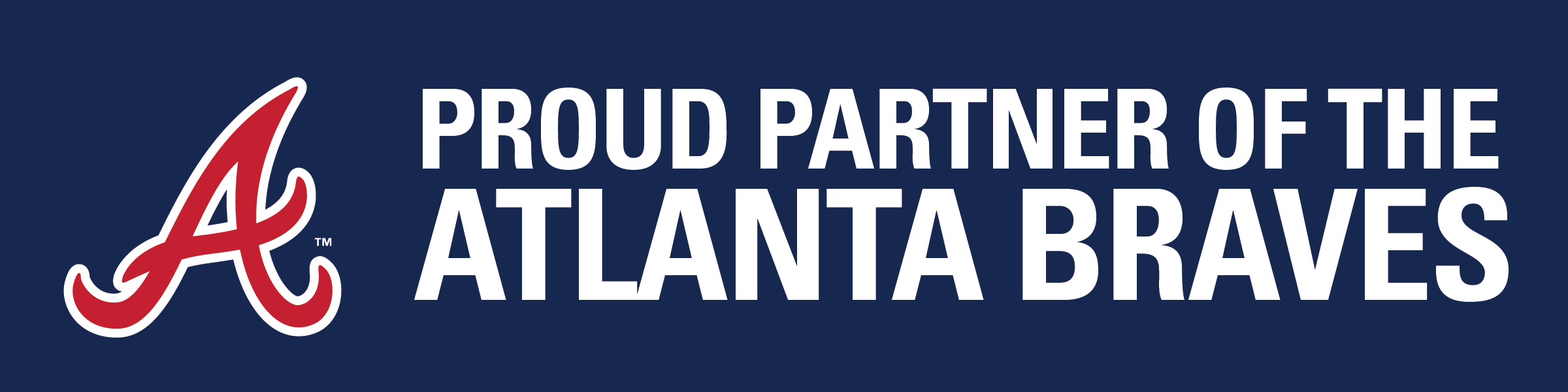 Proud partner of the Atlanta Braves