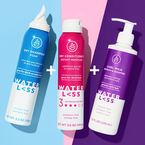 Choose your regimen | Waterless Hair Care