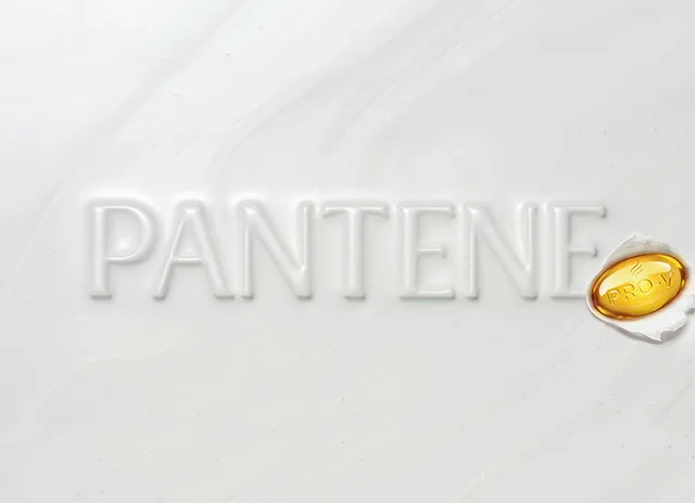 Pantene Pro-V Logo in Milk