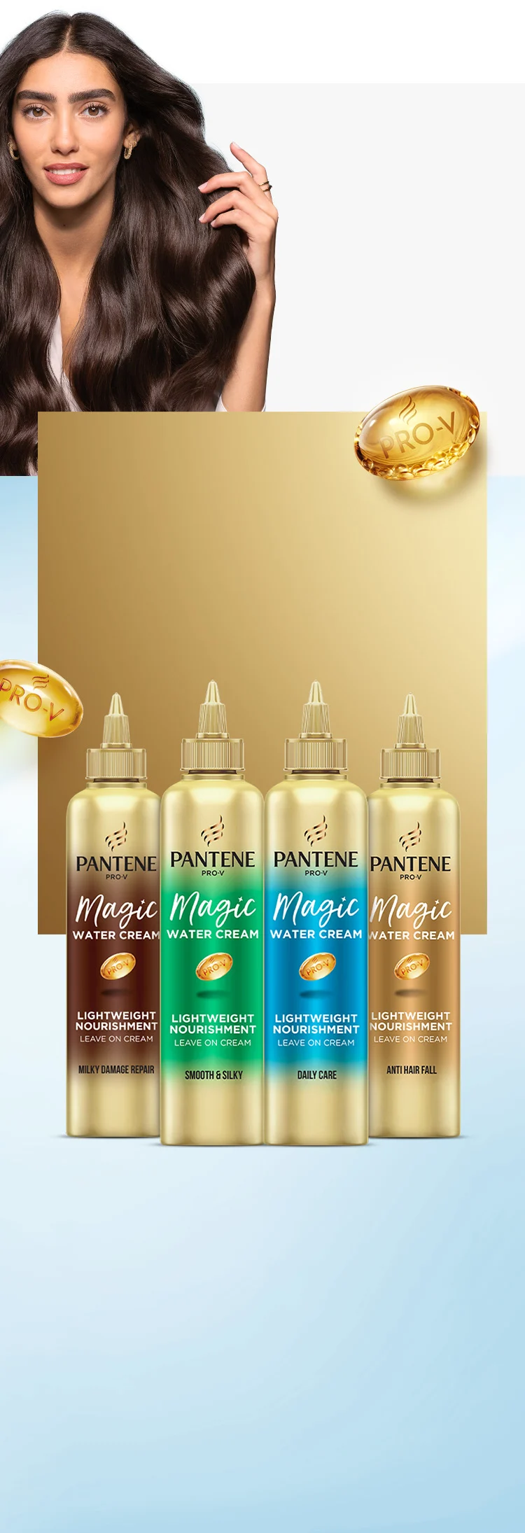 Magic Hair Cream Collection Nourishment without Weigh-down