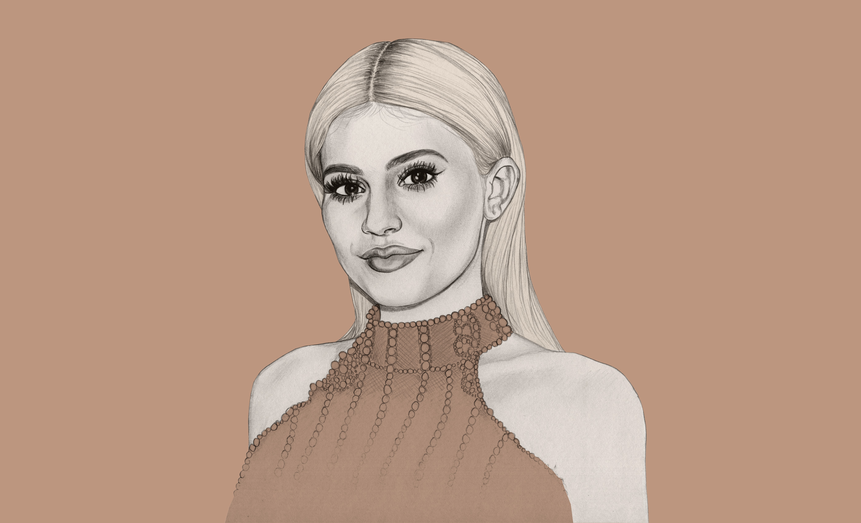 How To Draw Kylie Jenner, Step by Step, Drawing Guide, by Drawster -  DragoArt