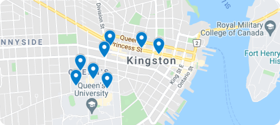 Wealthsimple Cash Locations—Kingston