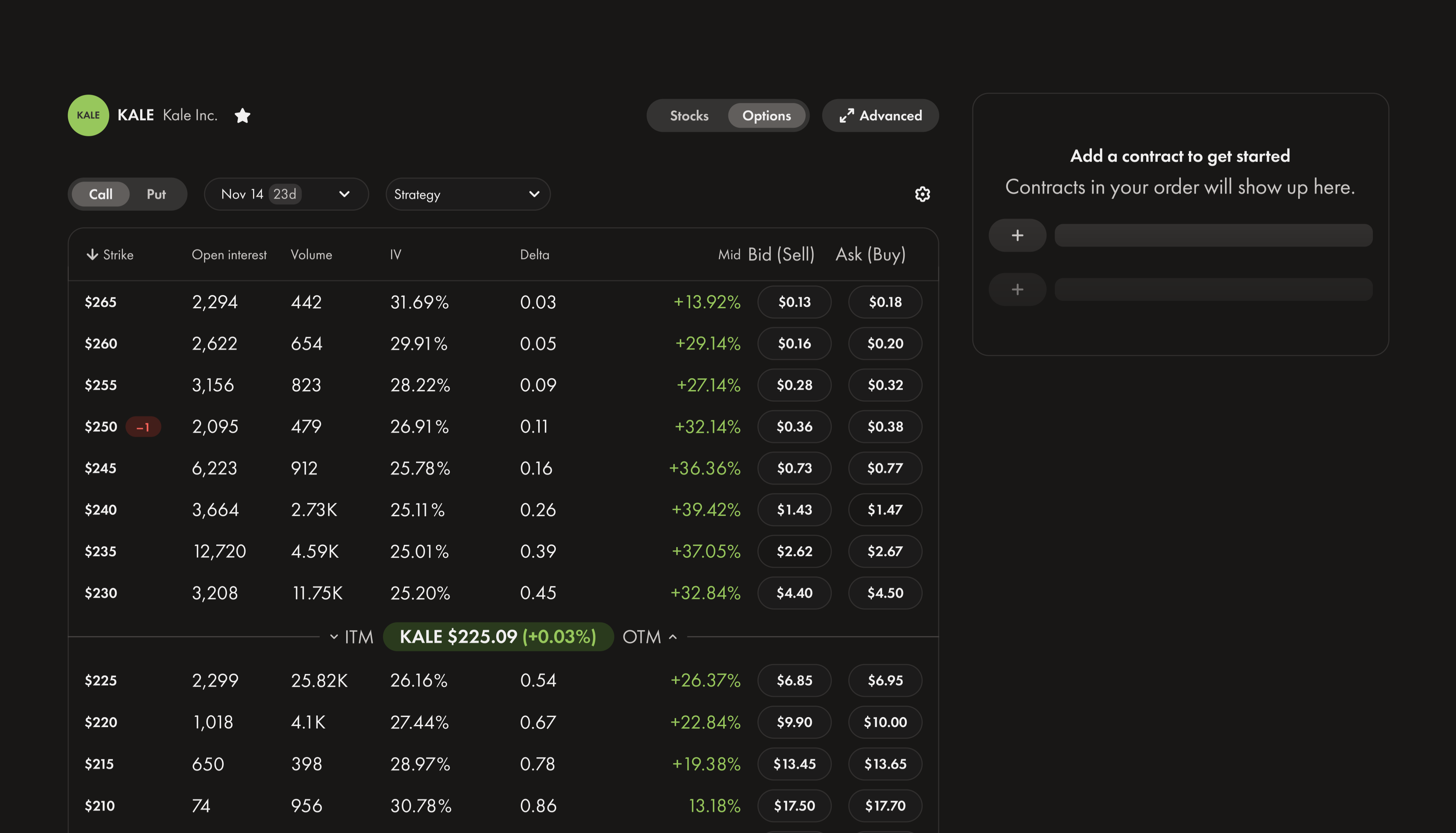 Options trading for $0 | Wealthsimple