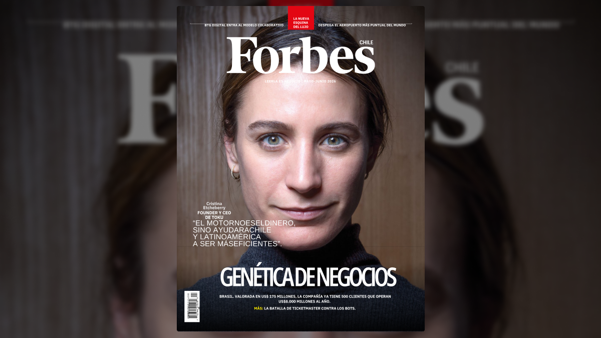 Portada Forbes | La historia de Cristina Etcheberry y cómo propone hacer las empresas más eficientes con Toku
