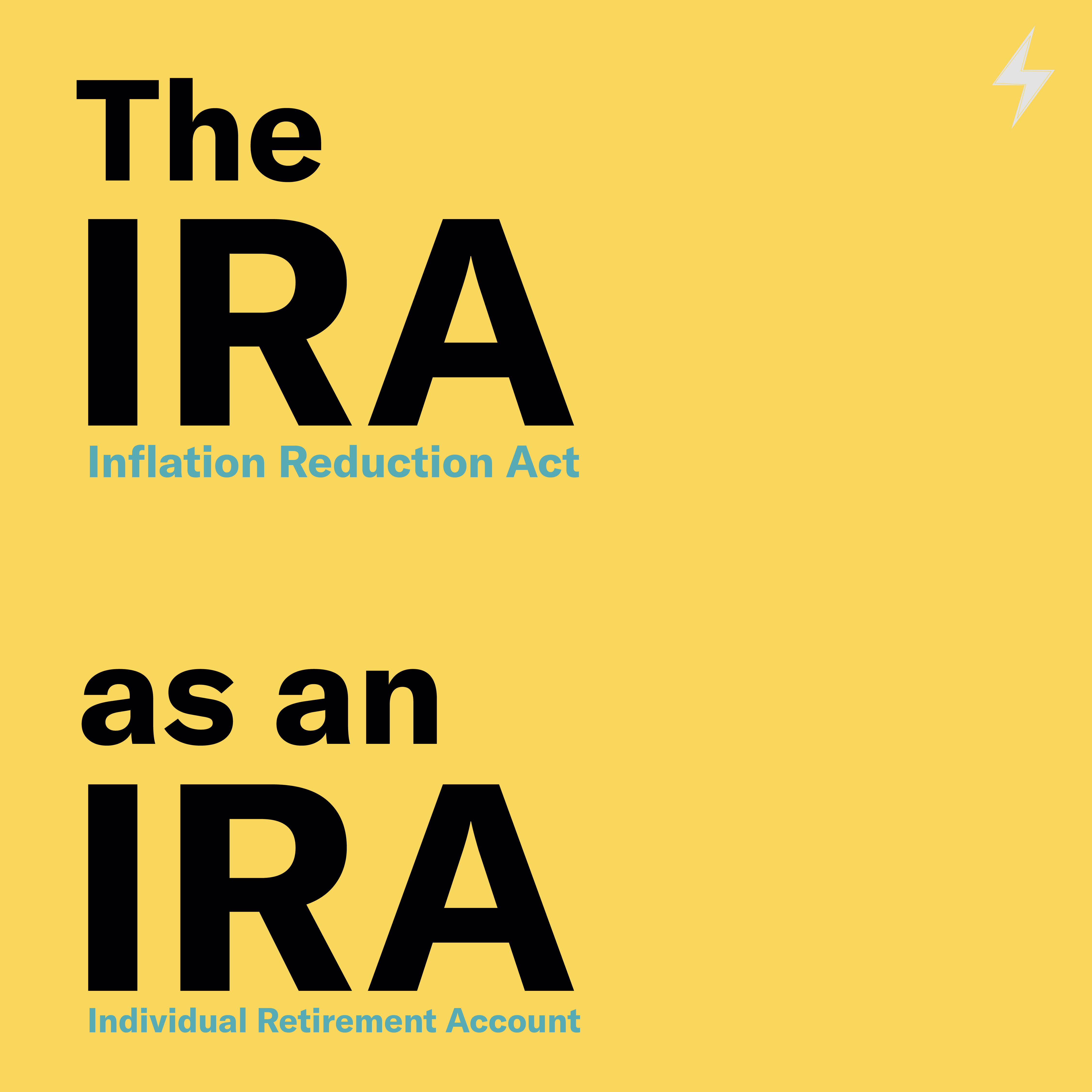 IRA As An IRA