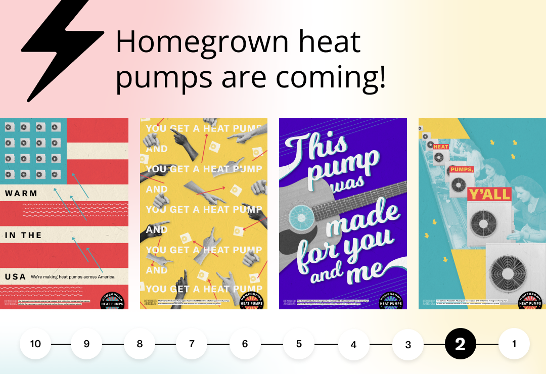 Homegrown heat pumps are coming!