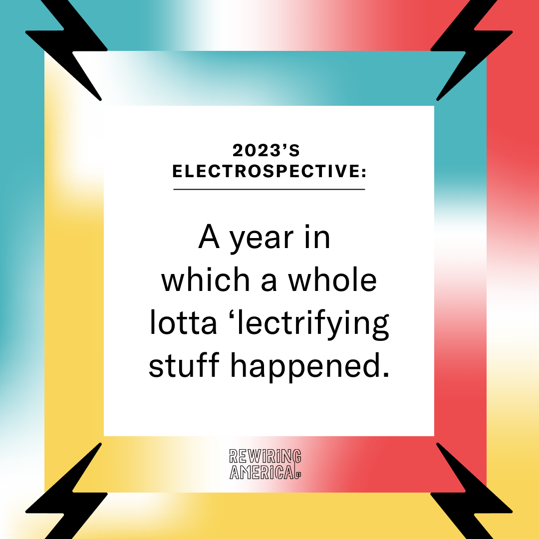 2023’s Electrospective