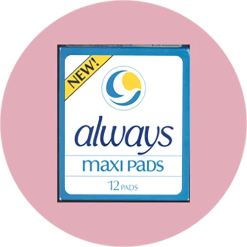 Always 衛生棉 1983 年版包裝