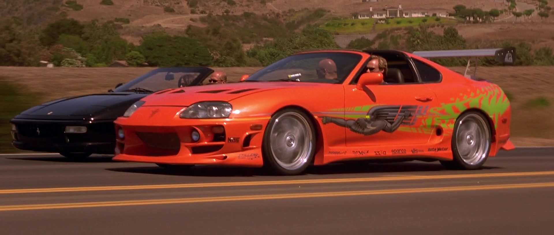 Test Run - Supra vs. Ferrari