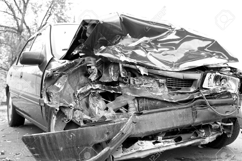 wrecked car scam