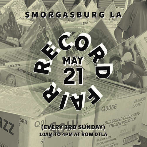 Record Fair at Smorgasburg ROW DTLA