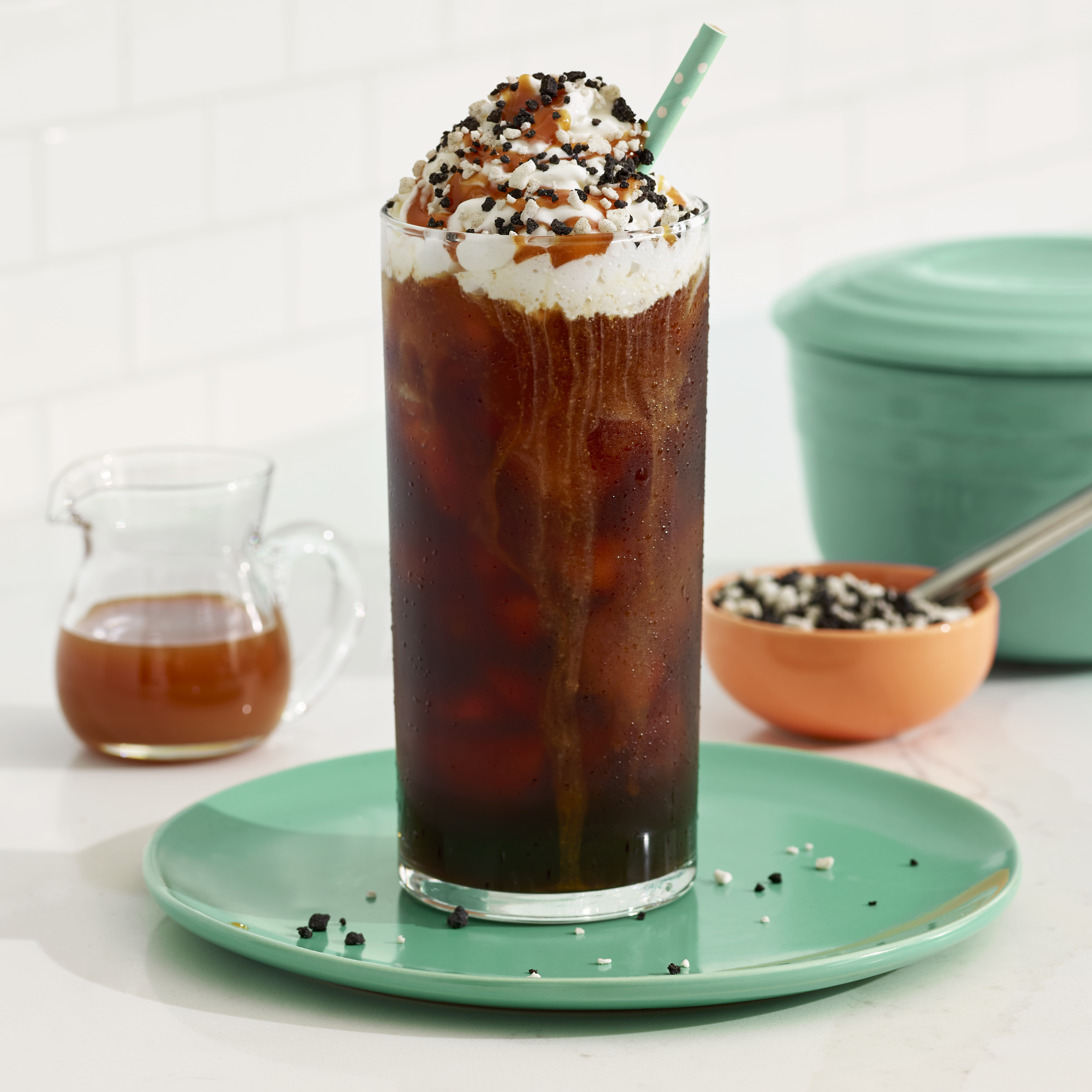 McCafe® Iced One Step Hazelnut Latte Recipe