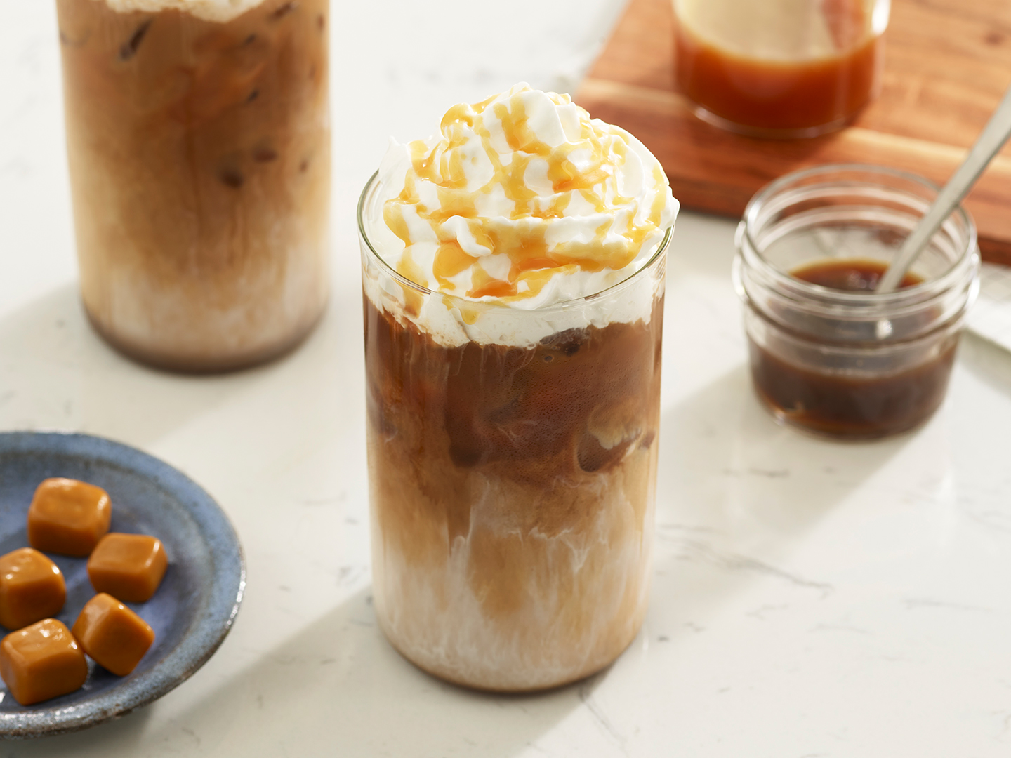 caramel iced coffee starbucks recipe