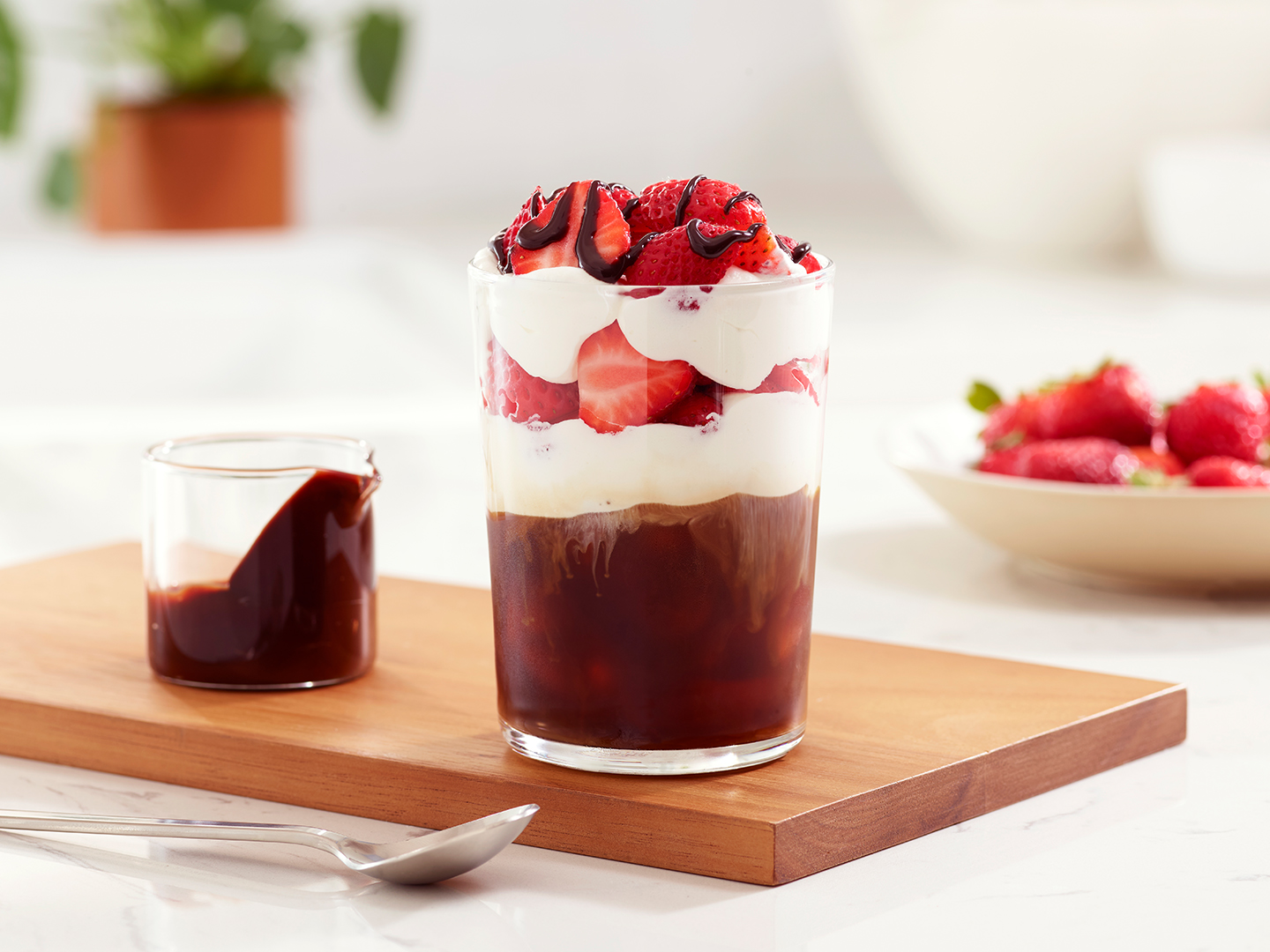Strawberry Vanilla Coffee Parfait Recipe | Keurig