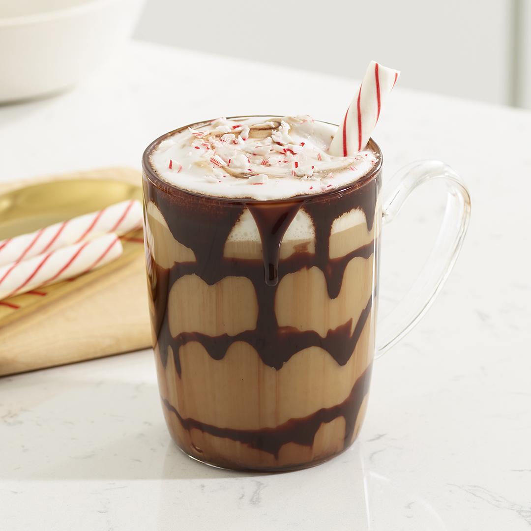 Holiday Peppermint Mocha Latte