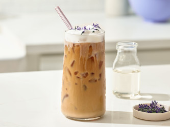 image of a Iced Lavender Latte