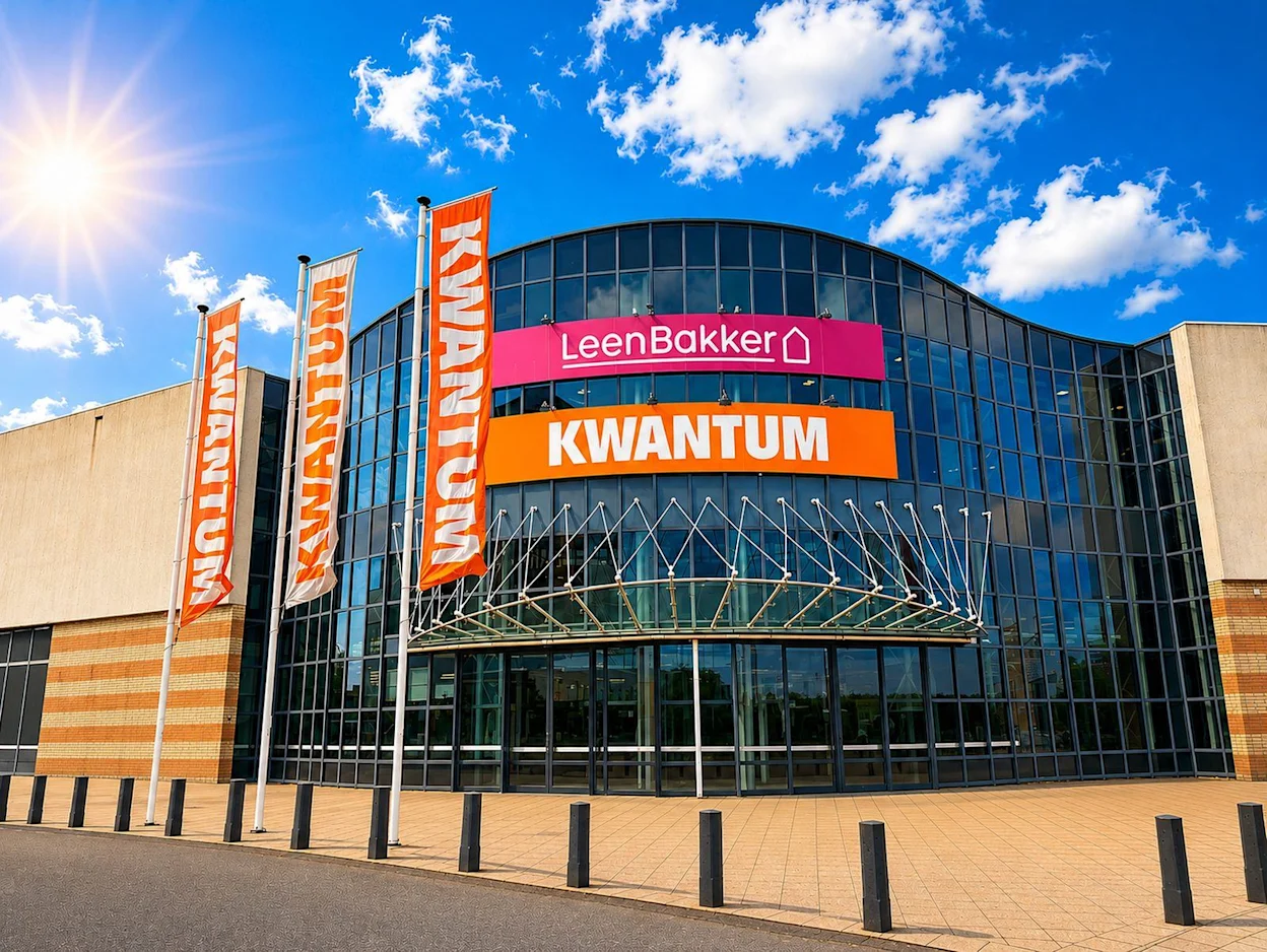 Voorgevel van Kwantum in Veldhoven
