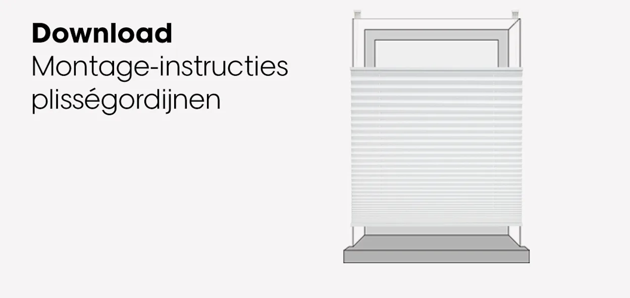 Download Montage-instructies Plissegordijnen