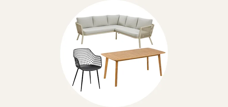 Cardlist - Tuinmeubelen