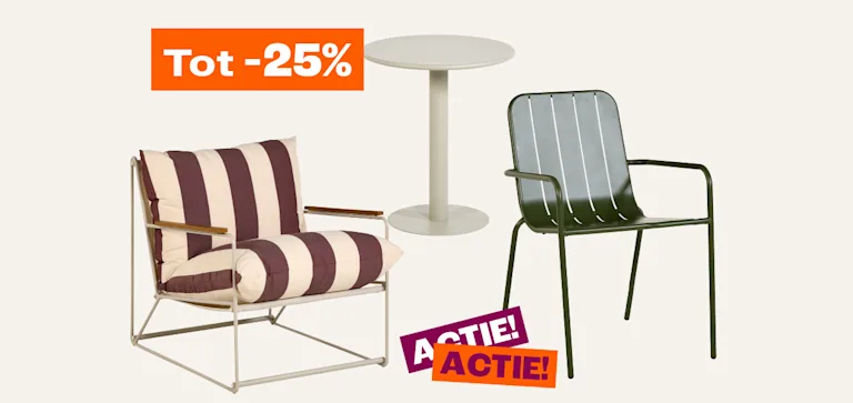 Cardlist - Tuinmeubelen actie week 18 en 19