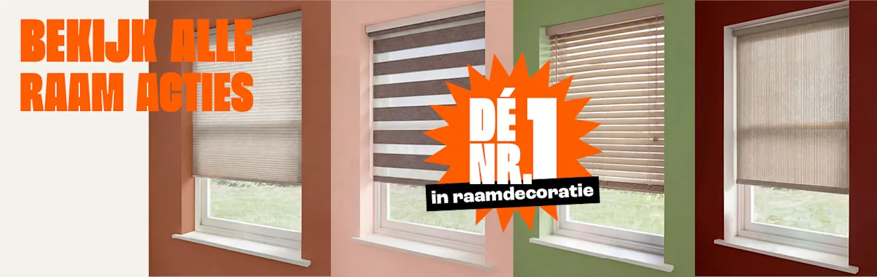 Bekijk alle raam acties!