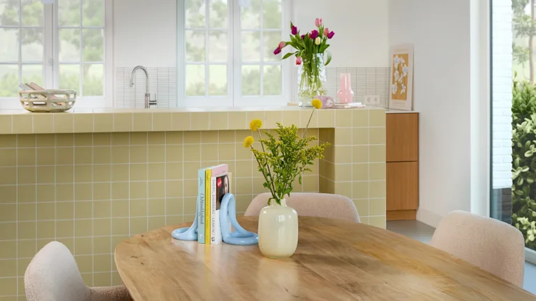 Ovale eetkamertafel