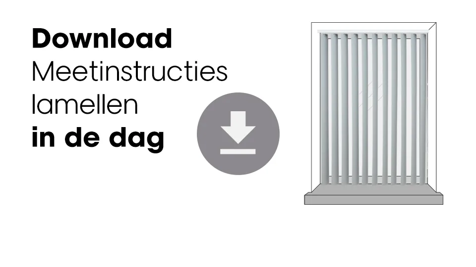 Download meetinstructies lamellen in de dag
