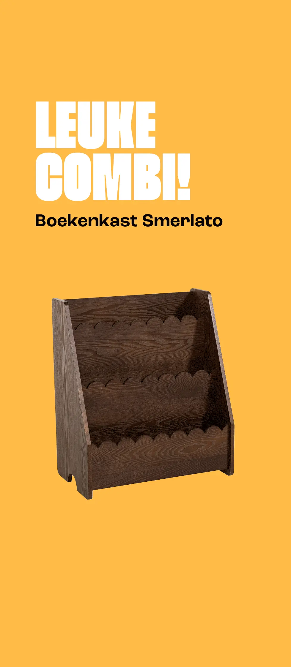 Product tile banner - Boekenkastjes Smerlato