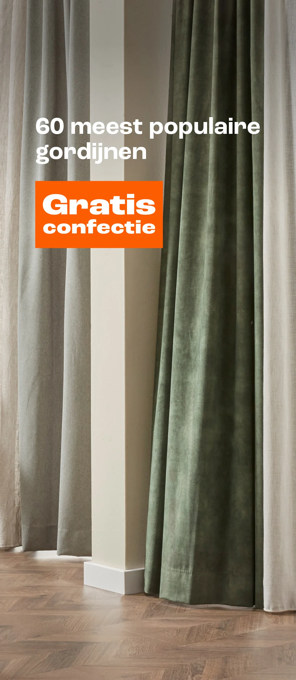 60 meest populaire gordijnen gratis confectie