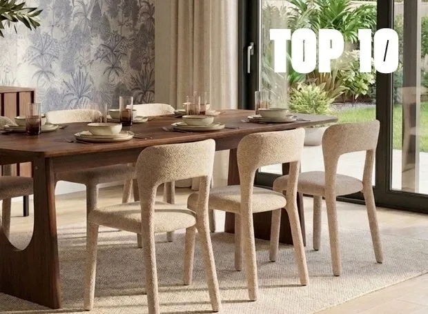 De top 10 populairste eetkamerstoelen