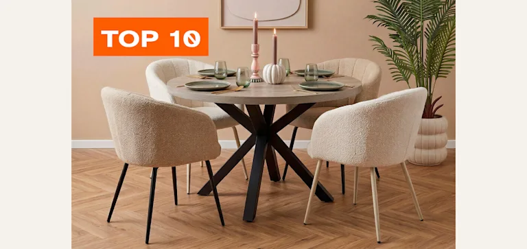 De top 10 populairste eetkamerstoelen