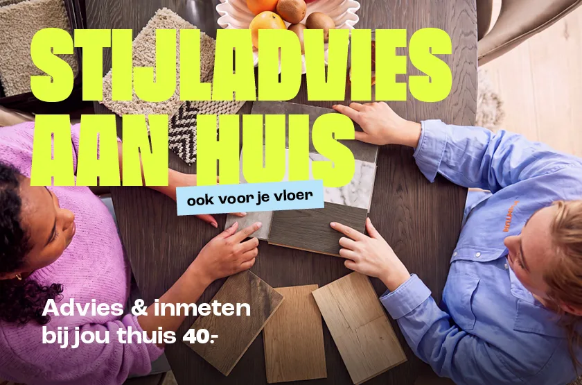 Stijladvies aan huis: ook voor je vloer
