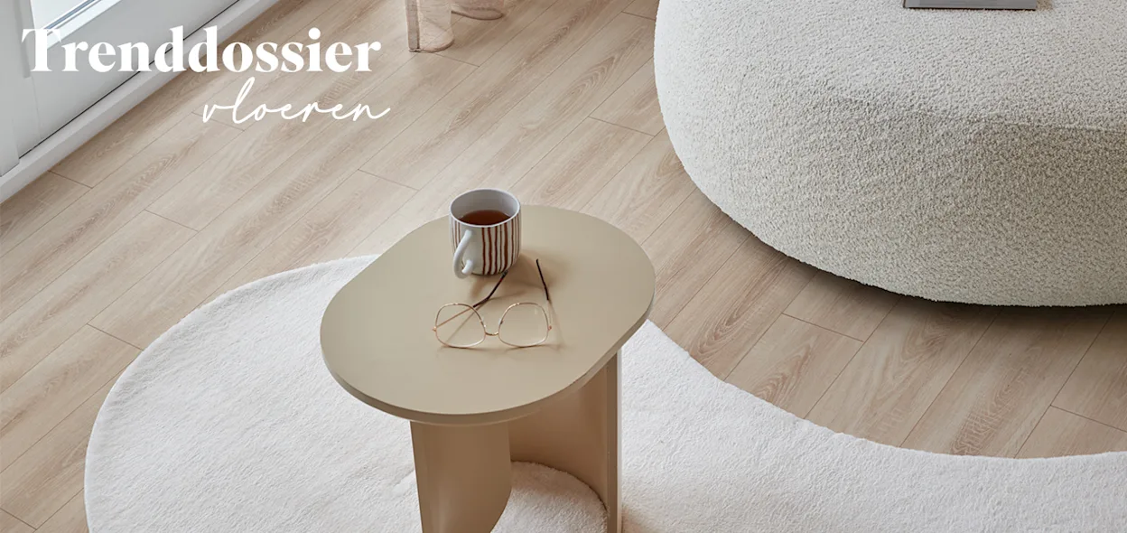 Vloeren in een Nordic sereen woontrend