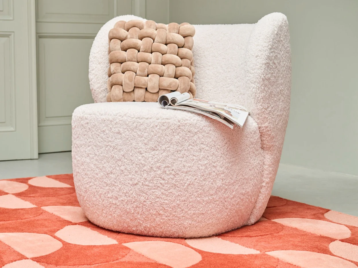 Witte fauteuil