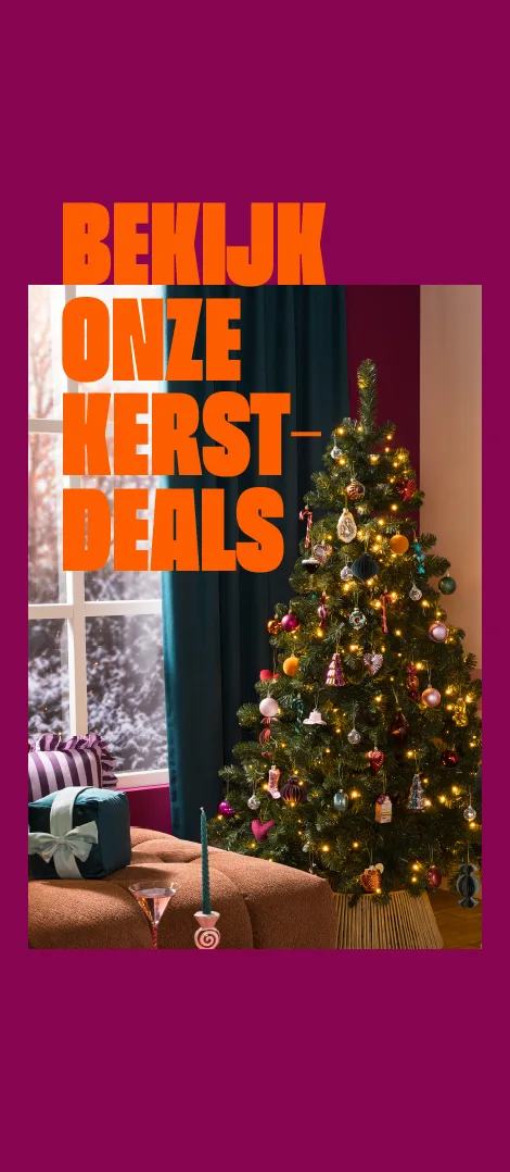 Product tile banner - Bekijk onze kerstdeals - NL/BE