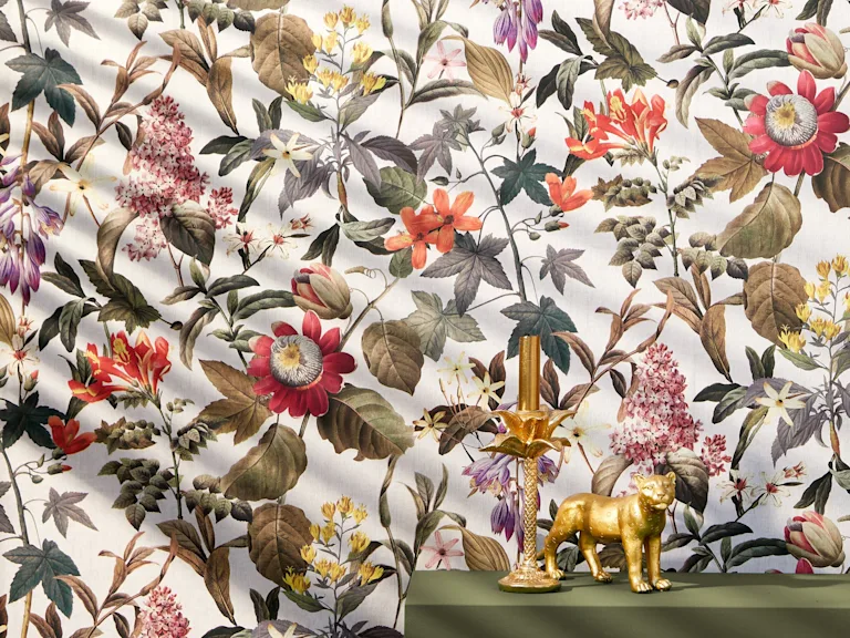 Bloemen behang