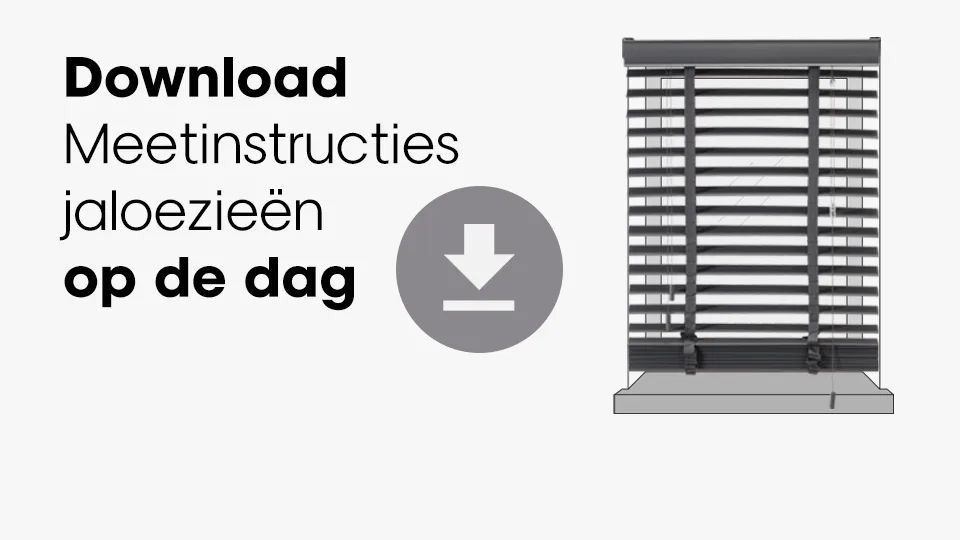 Download meetinstructies jaloezieën op de dag