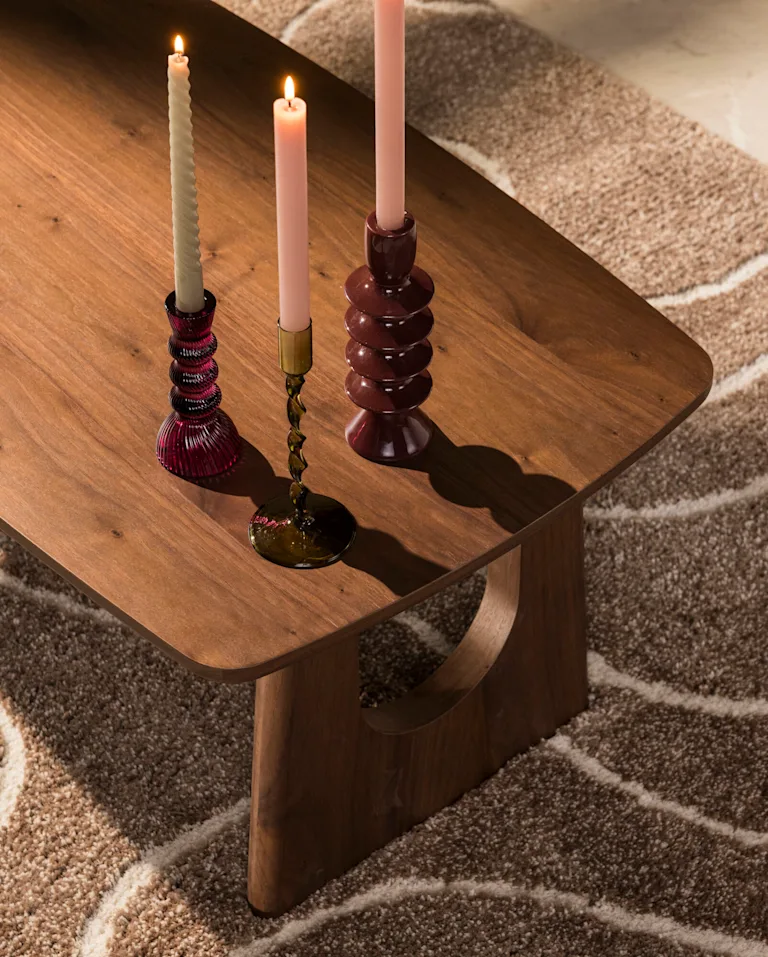 Retro salontafel met spiegeleffect