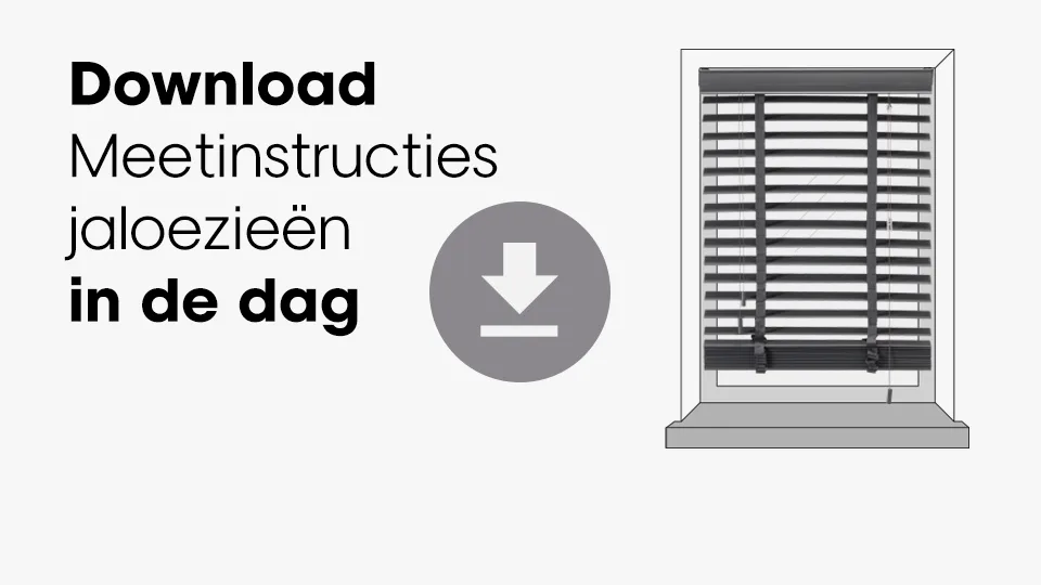 Download meetinstructie jaloezieën in de dag