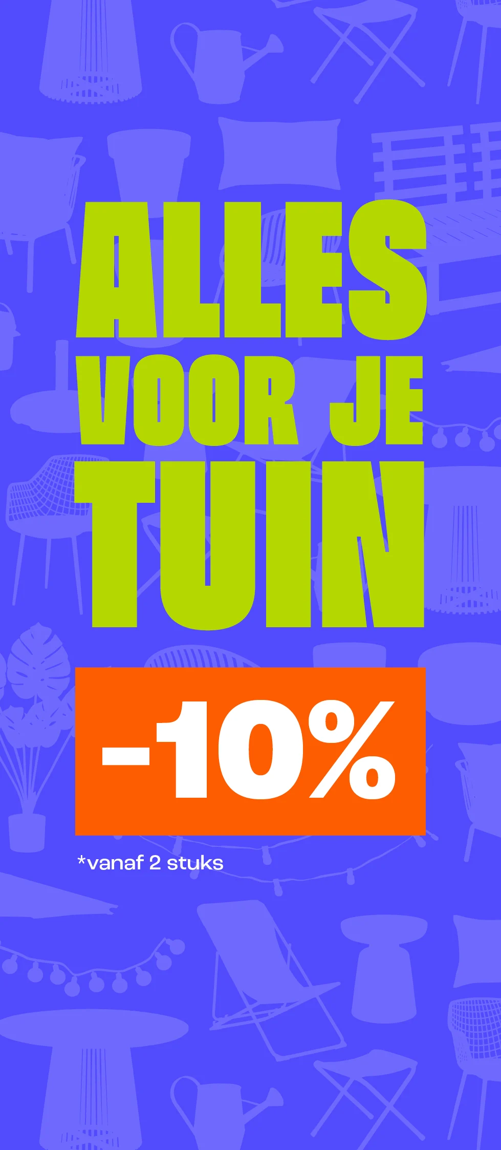 Product tile - 10% korting op alles voor je tuin - wk 11