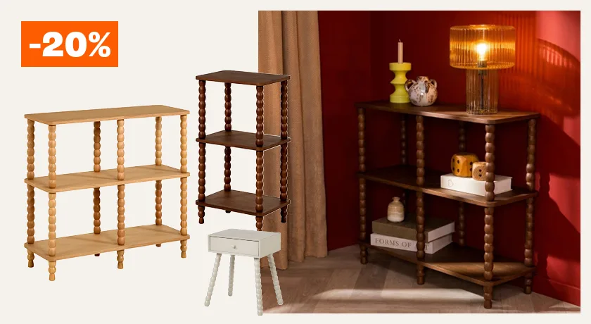 Banner Kasten Shelf en Lozio 20% korting