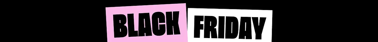 Smalle banner Black friday acties