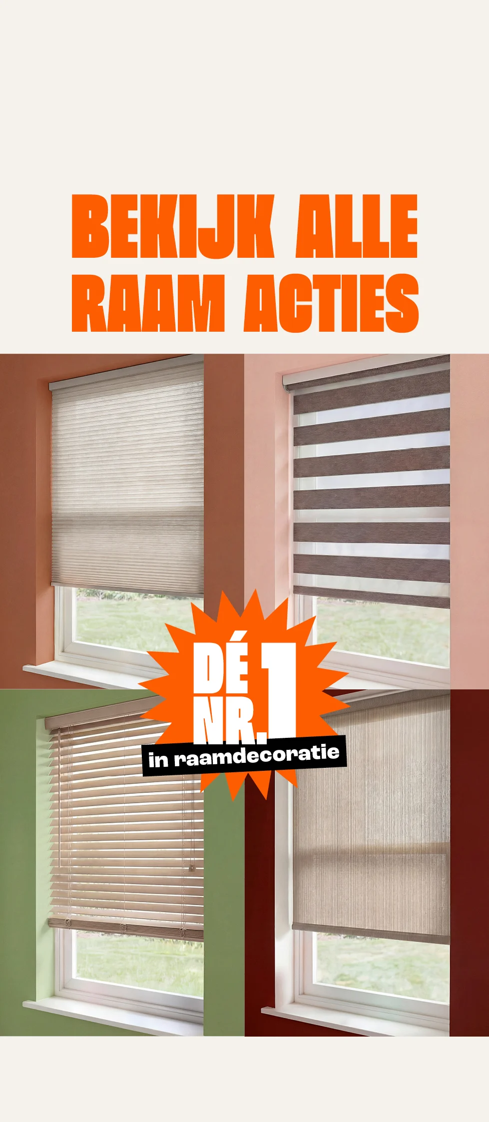 Bekijk alle raamacties