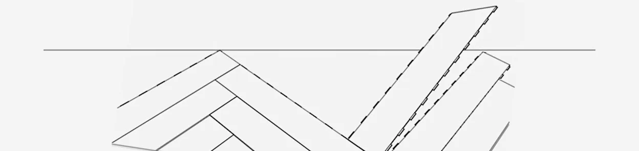 Instructie visgraat PVC vloer afsnijden